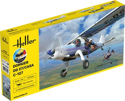 Сборная модель 1/72 самолет Dornier Do 27 / CASA C-127 Стартовый набор Heller 35304