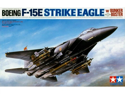 Збірна модель 1/32 літак F-15E Strike Eagle "Bunker Buster" Tamiya 60312