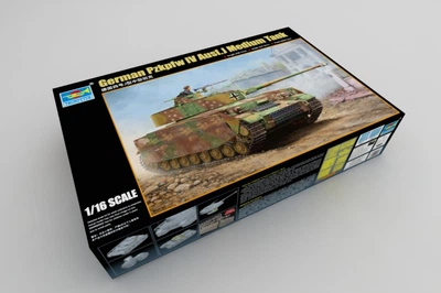 Сборная модель 1/16 cредний немецкий танк Pz. Kpfw. IV Ausf. J Trumpeter 00921