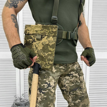 Подсумок для Лопаты Cordura пиксель / Прочная Сумка для снаряжения