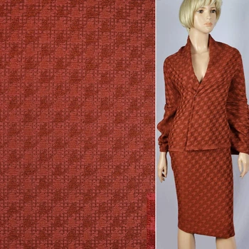 Жаккард "Jacquard" вискозный терракотовый ш.146 (18004.002)