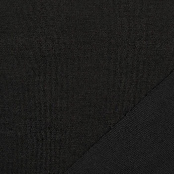 Трикотаж костюмный двухсторонний черный, ш.150 (14520.008)