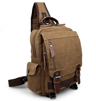 Тактический мужской рюкзак Vintage Бежевый рюкзак для мужчины (206845)