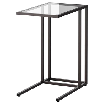 Стіл для ноутбука ІКЕА VITTSJÖ 35х65 см чорний (00250249)