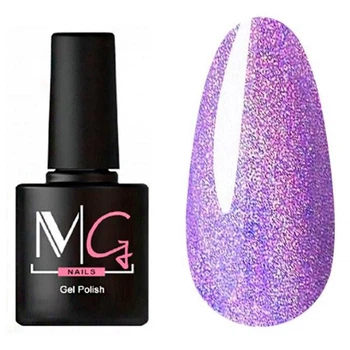 Гель-лак для ногтей MG Nail Gel Polish Mini №М15 Светло-сиреневый с микроблеском 5 мл