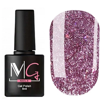 Гель-лак для нігтів MG Nail Gel Polish Shine №09 Лілово-рожевий 8 мл