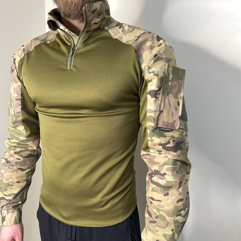 Мужской Убакс ASDAQ с липучками под шевроны / Прочная уставная Рубашка рип-стоп мультикам размер XL