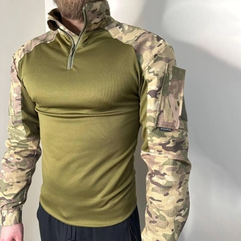 Мужской Убакс ASDAQ с липучками под шевроны / Прочная уставная Рубашка рип-стоп мультикам размер 2XL