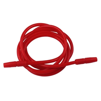 Силіконовий шланг для підключення вакуумно-роликових насадок (1.5 м) червоний