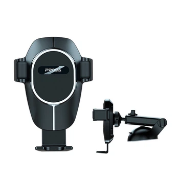 Автотримач з бездротовою зарядкою Proda PD-CH012 Mini Series Suction 10 Вт чорний