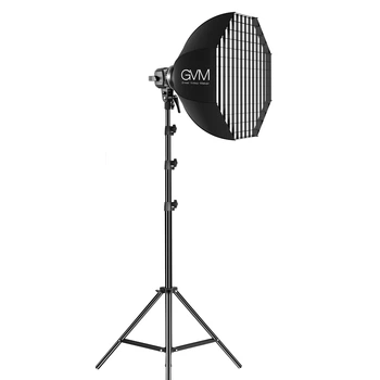 Набор видеосвета GVM P80s II 80W (5600К) с софтбоксом и стойкой