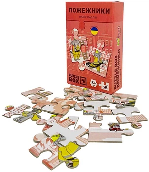 Набор пазлов JoyBand-Bontoy Пожарные 36 элементов (PB04) (4820246770408)