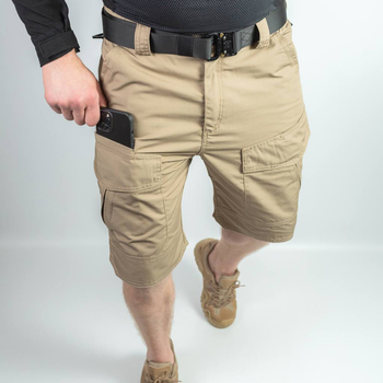 Мужские крепкие Шорты S.Archon с накладными карманами рип-стоп койот размер 3XL