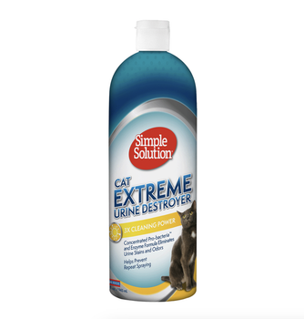 Засіб Simple Solution Extreme Urine Destroyer для видалення плям і запахів із килимів, 945 мл