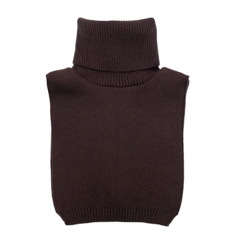 Манішка в'язана з віскози "Іззі" one size 02512 Коричневий Talvi