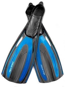 Ласты Aqua Speed HYDRO 4754 черный, синий Уни 46-47