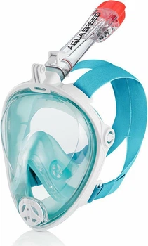Полнолицевая маска Aqua Speed SPECTRA 2.0 7071 голубой, белый Уни S/M