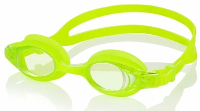 Очки для плавания Aqua Speed зеленые для детей с защитой от запотевания и UV защитой