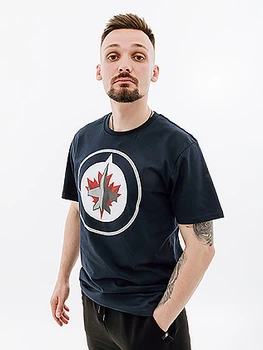 Мужская Футболка 47 Brand WINNIPEG JETS IMPRINT Синий S (7d544246FN-FS S)