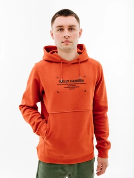 Мужское Худи HELLY HANSEN MOVE SWEAT HOODIE Оранжевый XL (7d53701-308 XL)