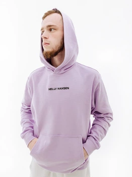 Мужское Худи HELLY HANSEN CORE GRAPHIC SWEAT HOODIE Фиолетовый L (7d53924-699 L)