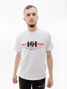Мужская Футболка HELLY HANSEN RWB GRAPHIC T-SHIRT Белый XL (7d53763-001 XL)