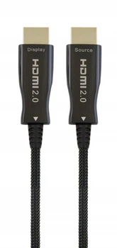 Кабель Cablexpert CCBP-HDMI-AOC-15M, HDMI V.2.0, вилка/вилка, з позолоченими контактами, 15 м