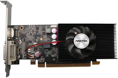 Видеокарта Arktek PCI-Ex GeForce GT1030 2GB GDDR5 (64bit) (1227/6000) (DVI, HDMI) (AKN1030D5S2GL1)