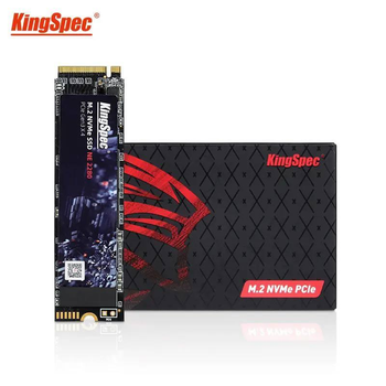 Жесткий диск Kingspec 1Tb M.2 NVMe PCIe, накопитель Kingspec 1Tb M.2 NVMe PCIe