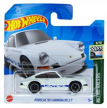 Машинка Hot Wheels '75 Porsche 911 Carrera RS 2.7 Retro Racers-2023 Mattel HKG42-M521