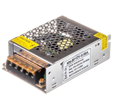 Блок питания 12V – 6.6А – 80W MN IP20 Led Technologies (1013432)
