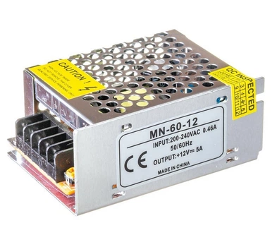 Блок питания 12V-5А-60W MN IP20 Led Technologies (1013424)