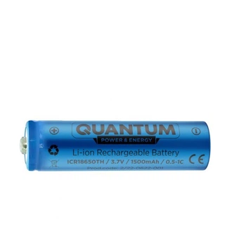 Аккумулятор Quantum 18650 3.7V 1500mAh Li-ion с клемой