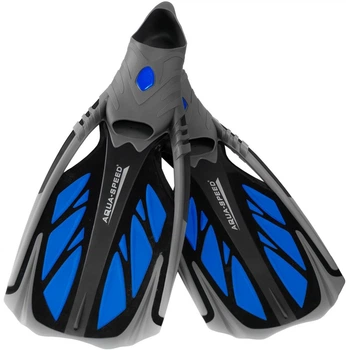 Ласты Aqua Speed INOX 5115 синий, черный, серый Уни 42-43