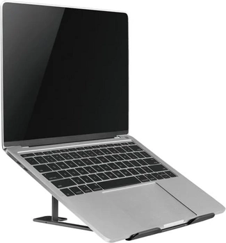 Підставка для ноутбука Maclean ErgoOffice ER-416B Black (ER-416B)