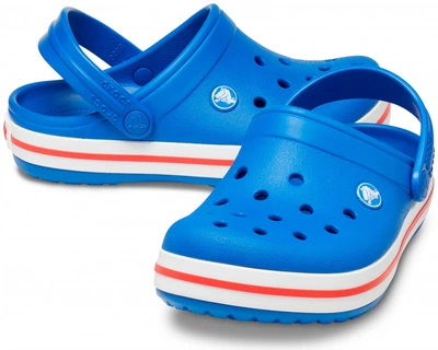 Детские сабо Crocs Juniors\' Crocband™ Clog 33 (EU 30-31) Блю болт 207006