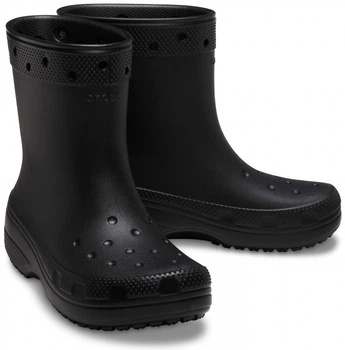 Мужские резиновые сапоги Crocs Classic Rain Boot 45 (EU 46-47) Черные 208363