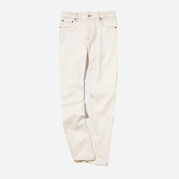 Джинсы Slim Fit мужские Uniqlo 503796970 W34L32 Белые (1159786657)