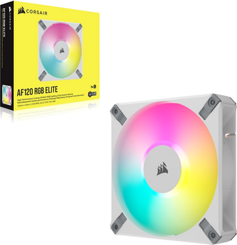 Кулер Corsair AF120 RGB Elite White (CO-9050157-WW)