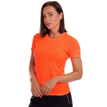 Футболка женская спортивная для фитнеса Zelart Sport Team 7306 размер L (165-170см) Orange
