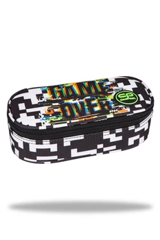 Пенал на блискавці COOLPACK Campus GAME OVER з органайзером для ручок (F062679) 5903686325502