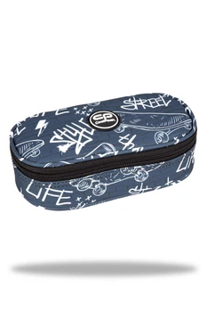 Пенал на молнии COOLPACK Campus STREET LIFE с органайзером для ручек (F062697) 5903686326691