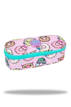 Пенал на молнии COOLPACK Campus HAPPY DONUTS с органайзером для ручек (F062665)