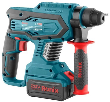 Перфоратор аккумуляторный Ronix 8910К 20В (6970206846556)