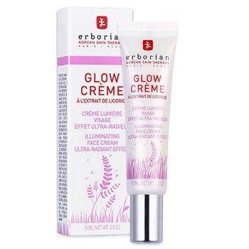 Крем-основа ультра-блиск Erborian Glow Cream Illuminating Face Cream Ultra-Radiant Effect, 15 мл (6863)