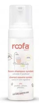 Шампунь-пінка без сліз із календулою та пантенолом, з народження Roofa Foam Shampoo Syndet (Natural), 150 мл (10687)