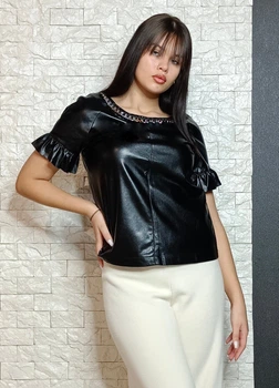 Блуза You&You Jeans 22-8217 XL черный