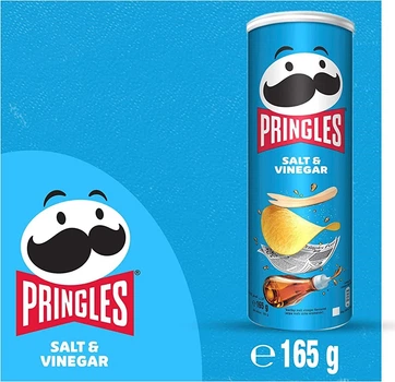 Чипси Pringles Salt & Venigar 165 g