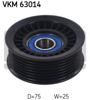 Ведущий ролик, зубчатый ремень (Выр-во SKF) SKF (VKM63014)