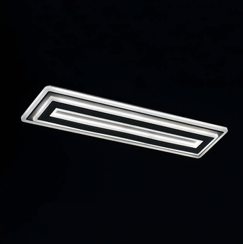 Люстра стелева LED чорно біла 7394/580 WH